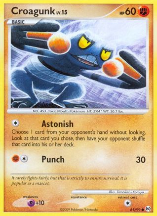 Image of Croagunk (61/99) [Platinum: Arceus]