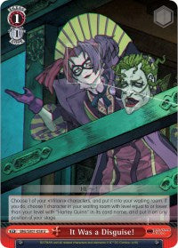 Image of It Was a Disguise! (BNJ/SX01-058 U) [Batman Ninja]