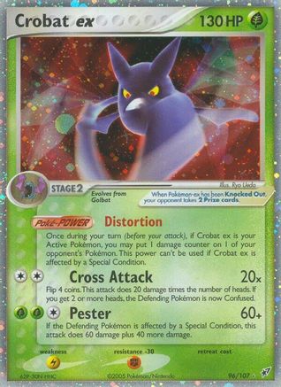 Image of Crobat ex (96/107) [EX: Deoxys]