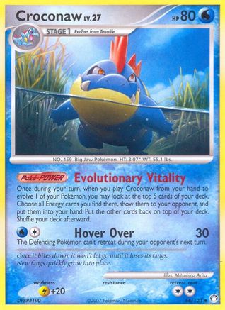 Image of Croconaw (44/123) [Diamond & Pearl: Mysterious Treasures]