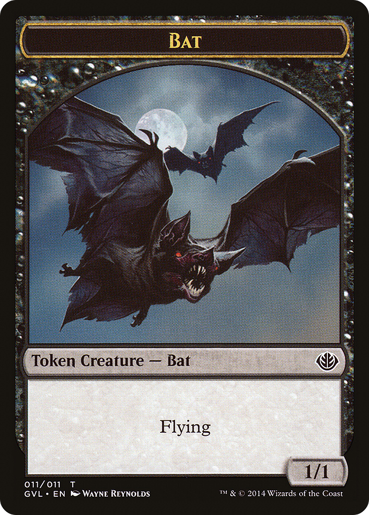 Image of Bat Token (Garruk vs. Liliana) [Duel Decks Anthology Tokens]