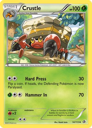 Image of Crustle (14/113) [Black & White: Legendary Treasures]