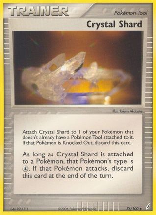 Image of Crystal Shard (76/100) (Stamped) [EX: Crystal Guardians]