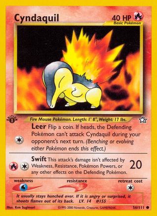 Image of Cyndaquil (56/111) [Neo Genesis 1st Edition]