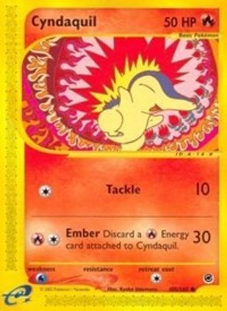 Image of Cyndaquil (105/165) [Expedition: Base Set]