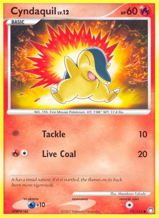 Image of Cyndaquil (79/123) [Diamond & Pearl: Mysterious Treasures]
