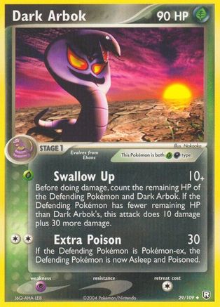 Image of Dark Arbok (29/109) (Stamped) [EX: Team Rocket Returns]