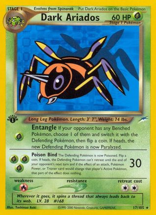 Image of Dark Ariados (17/105) [Neo Destiny 1st Edition]