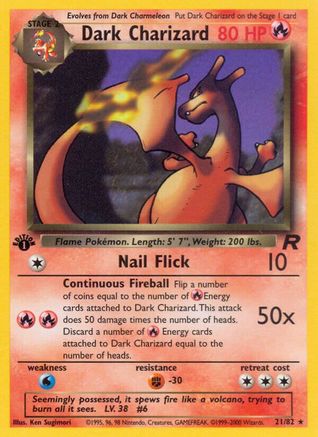 Image of Dark Charizard (21/82) [Team Rocket 1st Edition]