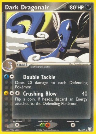 Image of Dark Dragonair (32/109) (Stamped) [EX: Team Rocket Returns]