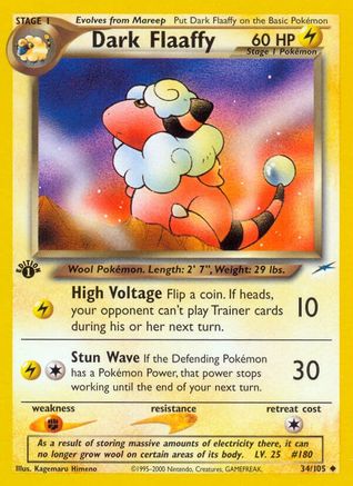 Image of Dark Flaaffy (34/105) [Neo Destiny 1st Edition]