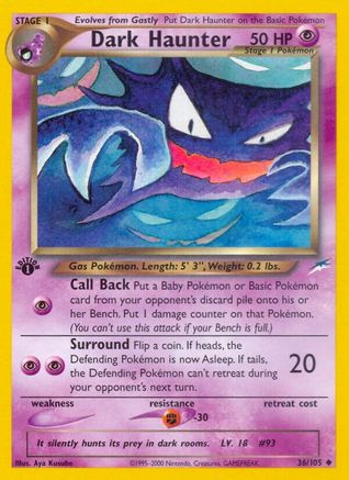 Image of Dark Haunter (36/105) [Neo Destiny 1st Edition]
