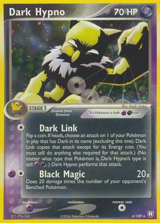 Image of Dark Hypno (6/109) (Stamped) [EX: Team Rocket Returns]
