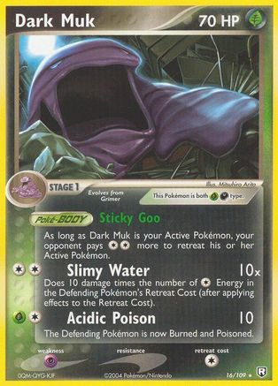 Image of Dark Muk (16/109) (Stamped) [EX: Team Rocket Returns]