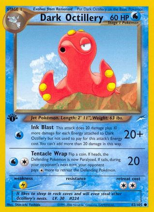 Image of Dark Octillery (62/105) [Neo Destiny 1st Edition]