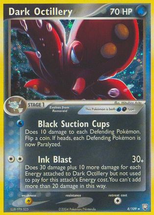 Image of Dark Octillery (8/109) (Stamped) [EX: Team Rocket Returns]