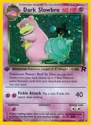 Image of Dark Slowbro (12/82) [Team Rocket 1st Edition]
