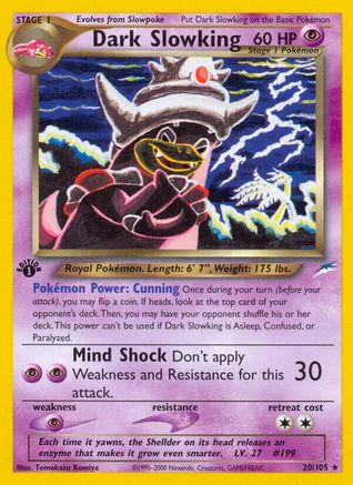 Image of Dark Slowking (20/105) [Neo Destiny 1st Edition]