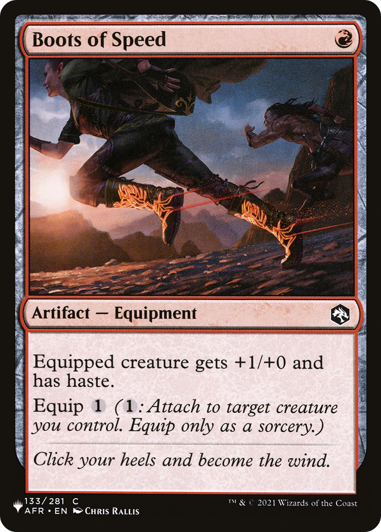 Image of Boots of Speed [The List]
