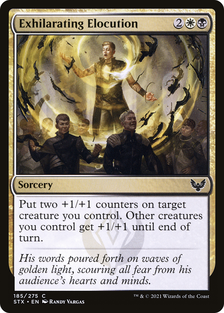 Image of Exhilarating Elocution [Strixhaven: School of Mages]