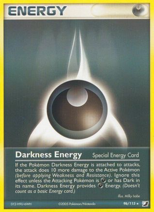 Image of Darkness Energy (96/115) (Stamped) [EX: Unseen Forces]