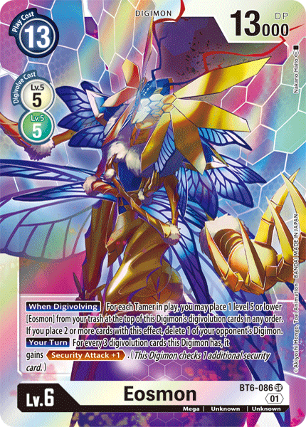 Image of Eosmon [BT6-086] [Double Diamond]