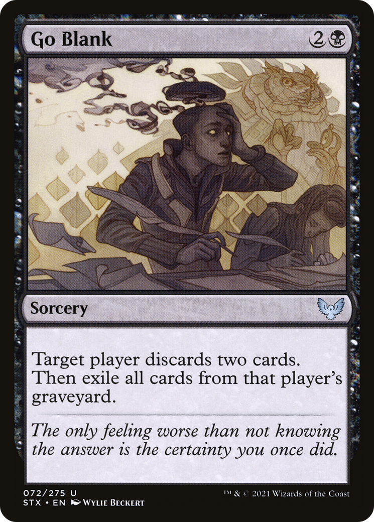 Image of Go Blank [Strixhaven: School of Mages]