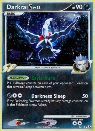 Image of Darkrai G LV.58 (3/111) [Platinum: Rising Rivals]