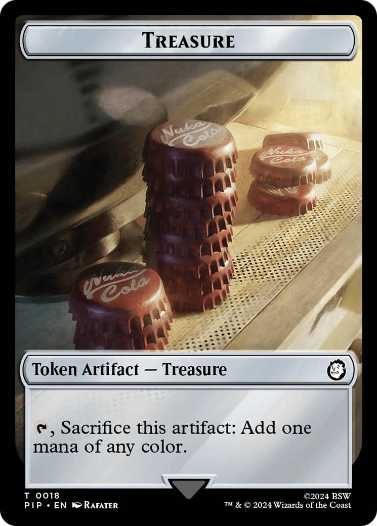 Image of Junk // Treasure Double-Sided Token [Fallout Tokens]