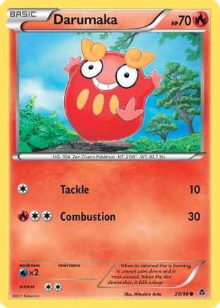 Image of Darumaka (20/98) [Black & White: Emerging Powers]