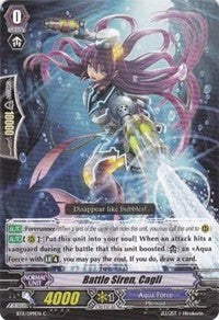 Image of Battle Siren, Cagli (BT11/099EN) [Seal Dragons Unleashed]