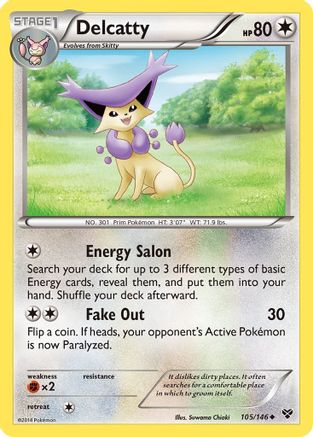 Image of Delcatty (105/146) [XY: Base Set]