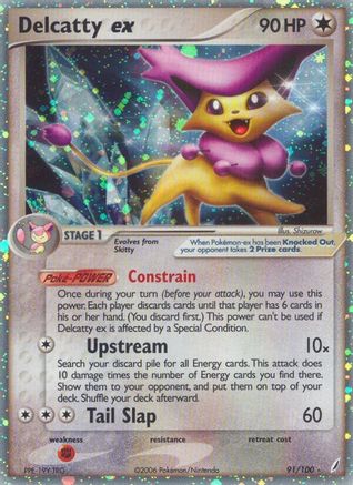 Image of Delcatty ex (91/100) [EX: Crystal Guardians]