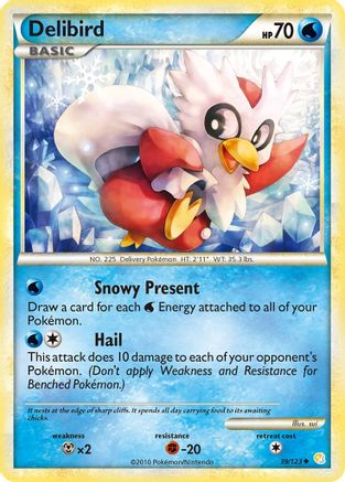 Image of Delibird (39/123) [HeartGold & SoulSilver: Base Set]