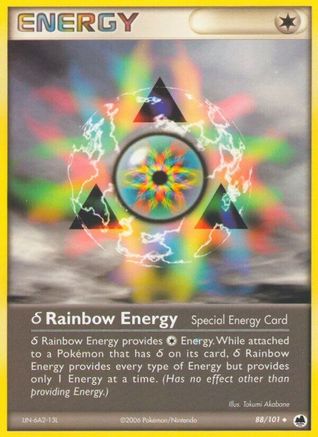 Image of Rainbow Energy (88/101)(Delta Species) (Stamped) [EX: Dragon Frontiers]