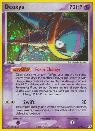 Image of Deoxys (2/106) (Stamped) [EX: Emerald]