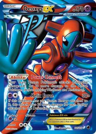 Image of Deoxys EX (111/116) [Black & White: Plasma Freeze]