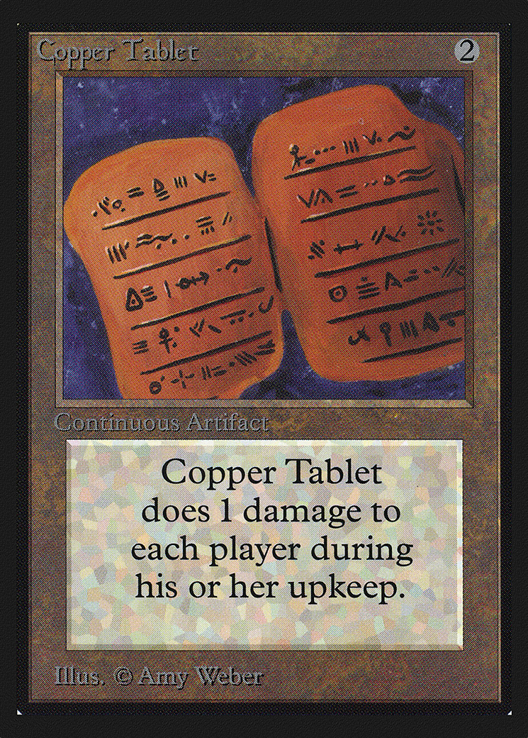 Image of Copper Tablet [Collectors' Edition]