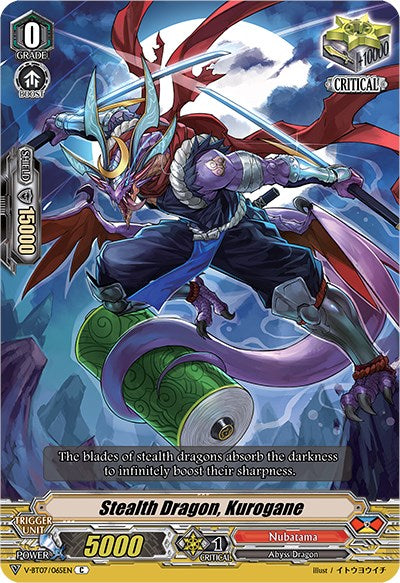 Image of Stealth Dragon, Kurogane (V-BT07/065EN) [Infinideity Cradle]