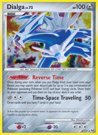Image of Dialga (5/127) [Platinum: Base Set]