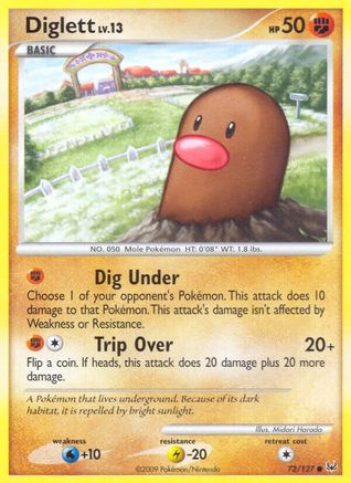 Image of Diglett (72/127) [Platinum: Base Set]