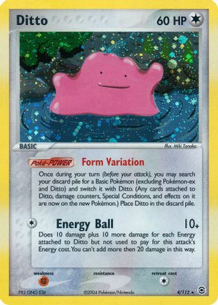 Image of Ditto (4/112) [EX: FireRed & LeafGreen]