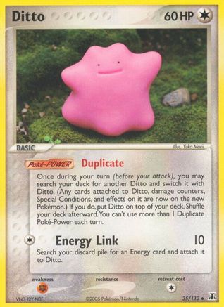 Image of Ditto (35/113) (Stamped) [EX: Delta Species]