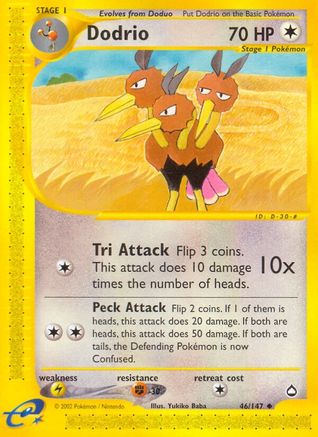 Image of Dodrio (46/147) [Aquapolis]