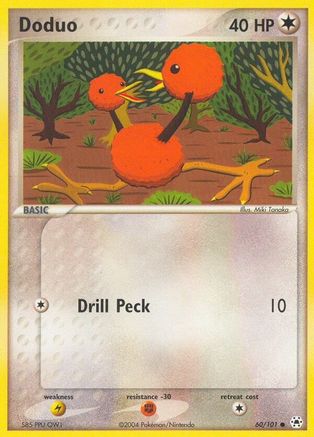 Image of Doduo (60/101) [EX: Hidden Legends]