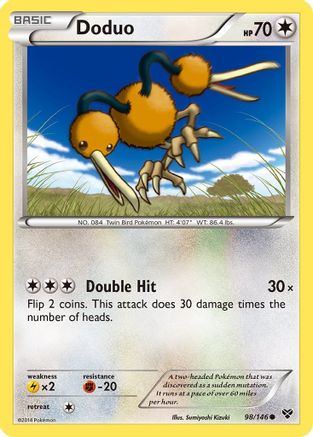 Image of Doduo (98/146) [XY: Base Set]