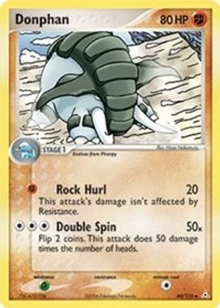 Image of Donphan (40/110) (Stamped) [EX: Holon Phantoms]