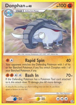 Image of Donphan (48/132) [Diamond & Pearl: Secret Wonders]