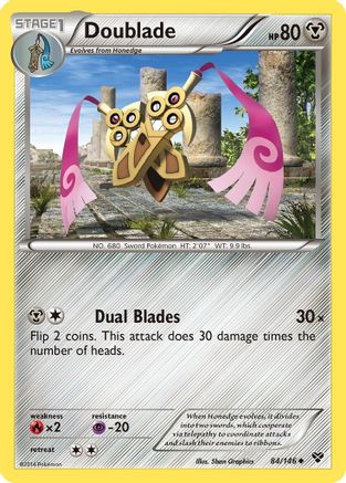 Image of Doublade (84/146) [XY: Base Set]