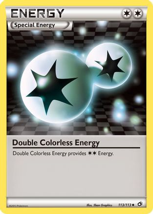 Image of Double Colorless Energy (113/113) [Black & White: Legendary Treasures]